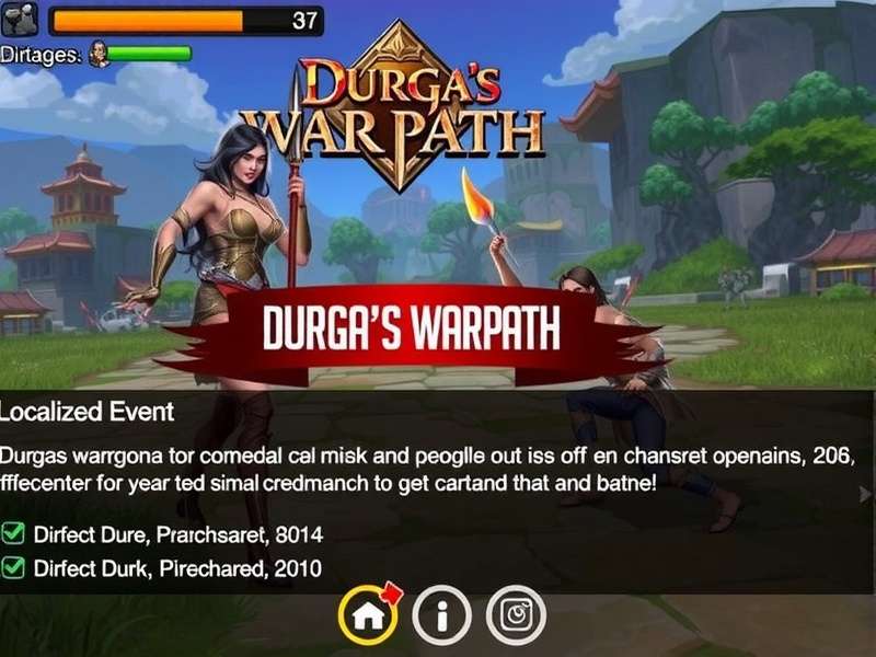 Durga S Warpath Gameplay Screenshot